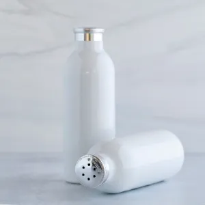 180 ml / 6 oz White Aluminum Powder Shaker