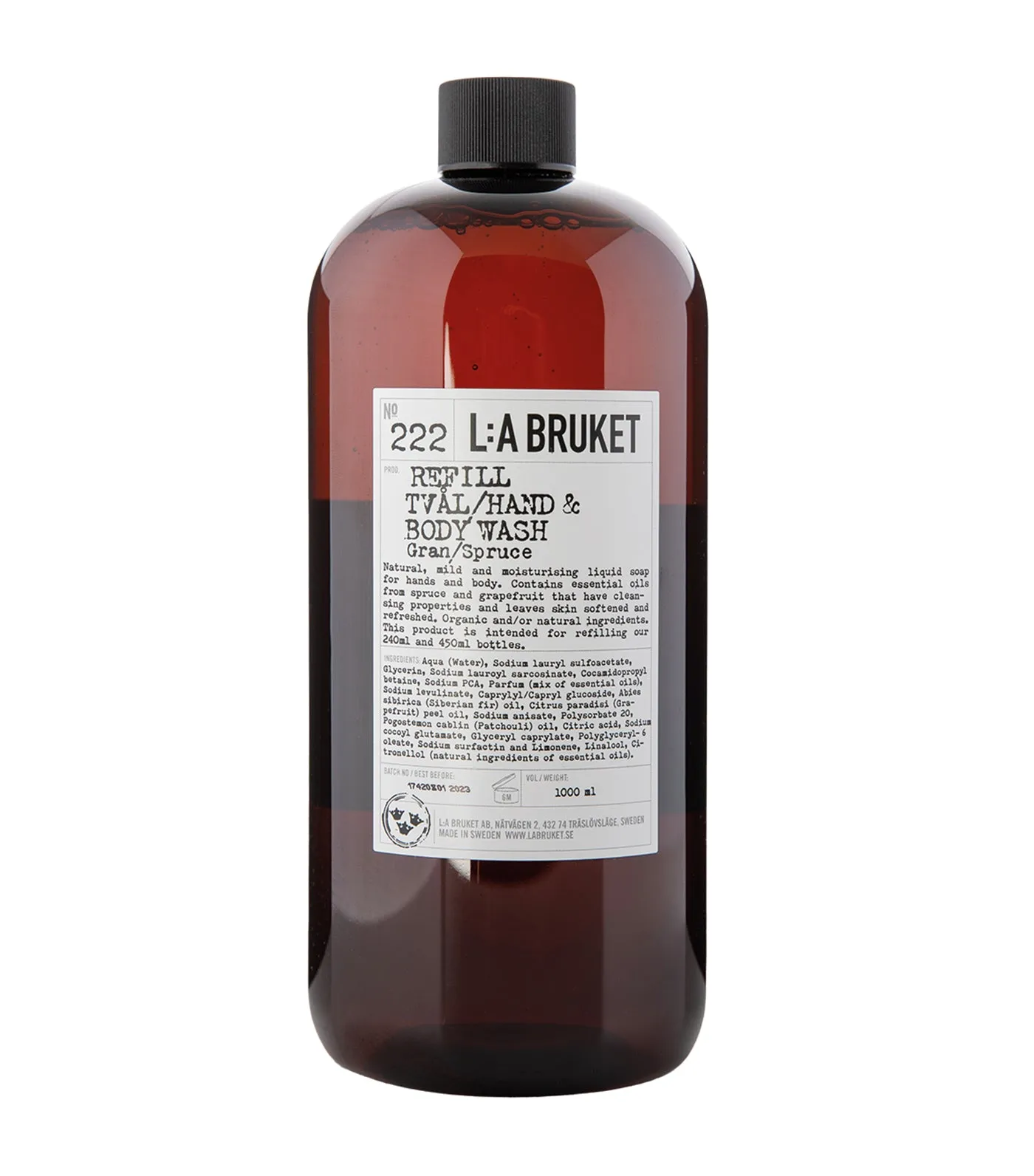 222 Hand & Body Wash Spruce