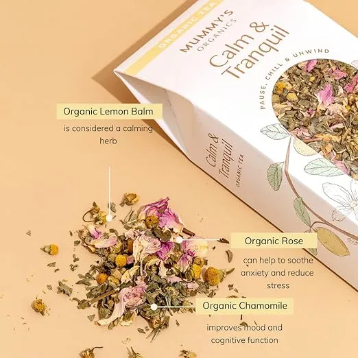 Calm & Tranquil Tea Organic - Mummy's Organics