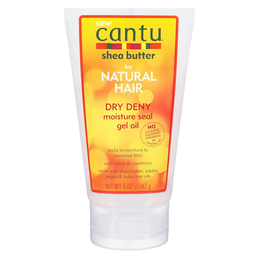 Cantu For Natural Hair Dry Deny Moisture Seal Gel Oil 5 oz