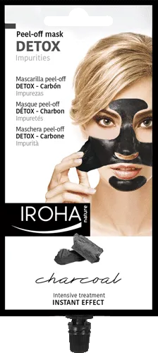 Charcoal Peel-Off Mask- Detox - Black mask