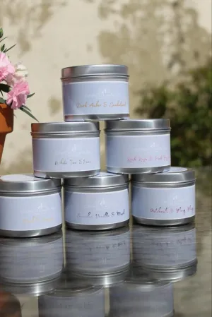 Moongazing Hares Scented Candle Tins