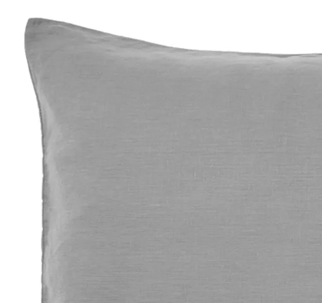 Nimes Linen Standard Pillowcase Ash