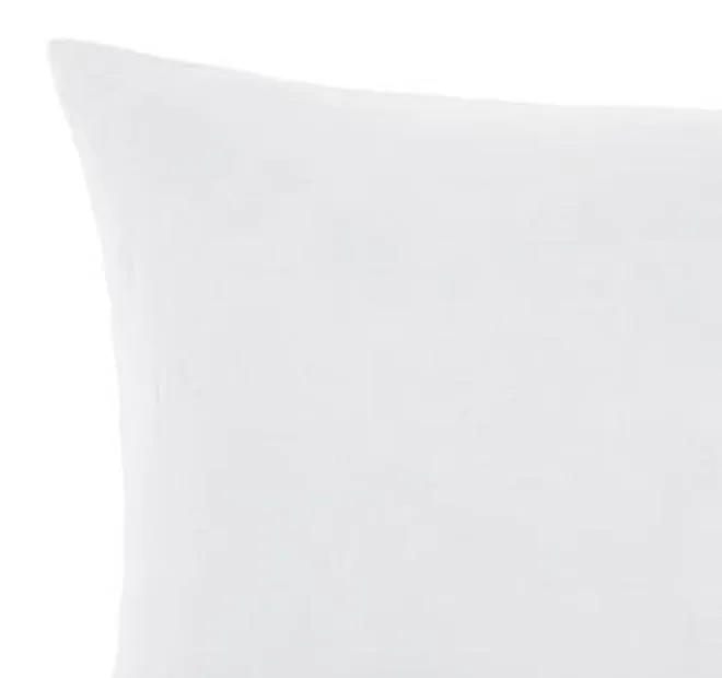 Nimes Linen Standard Pillowcase White