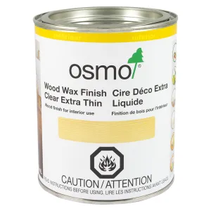 Osmo Wood Wax Finish Clear Extra Thin 1101