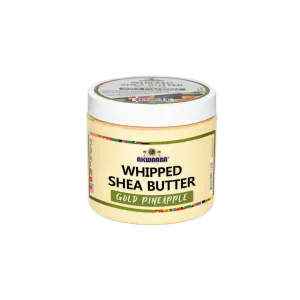 Whipped Shea Butter (Gold Pineapple) - 12 oz.